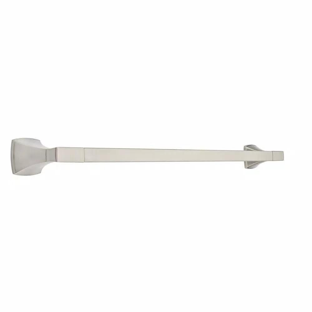 Pfister Venturi 24 in. Single Towel Bar in Spot Defense Brushed Nickel