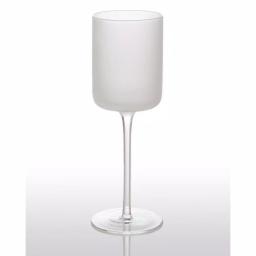 Abigails White Night Frosted Water Glass, 12 oz Matte Finish Glassware thumbnail 1