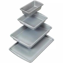Wilton Recipe Right 4-Piece Non-Stick Steel Bakeware Set thumbnail 3