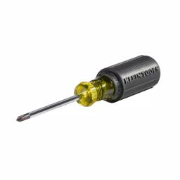 Klein Tools #1 Phillips Head Screwdriver with 3 in. Round Shank and Cushion Grip Handle thumbnail 4