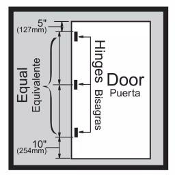Everbilt 3-1/2 in. x 5/8 in. Radius Oil-Rubbed Bronze Smooth Action Steel Door Hinge thumbnail 5