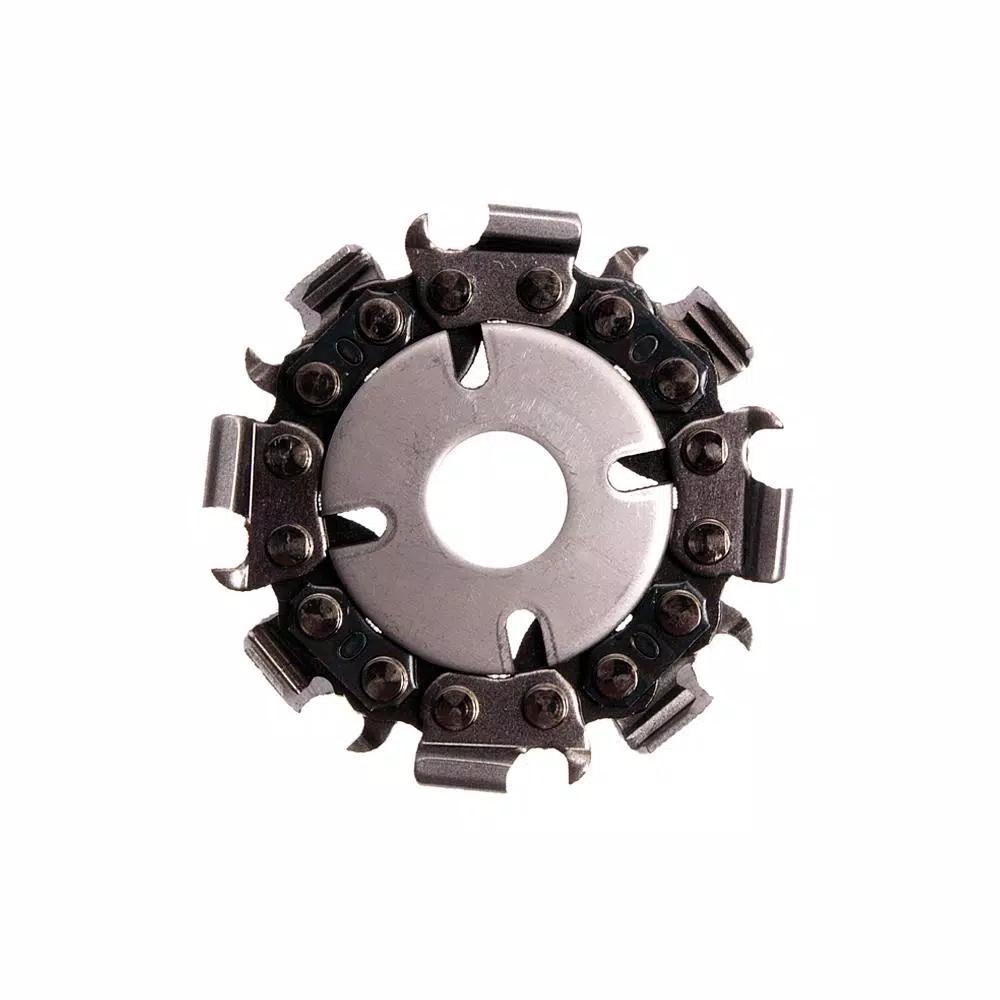 King Arthur's Tools Merlin2 8-Tooth Miniature Chainsaw Disc Set for Wood Carving