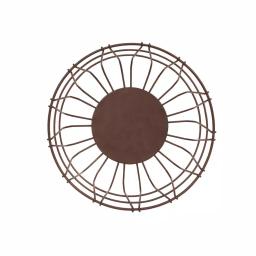 Spectrum Austin Bronze Steel Fruit Bowl - Rustic Farmhouse Design thumbnail 4