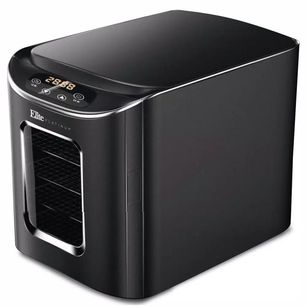 Elite 6-Tier Stainless Steel Mesh Food Dehydrator with Digital Control Panel