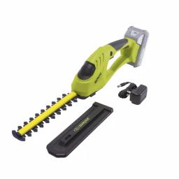 Sun Joe 24V Cordless Handheld Hedge Trimmer Kit with 2.0 Ah Battery and Charger thumbnail 2