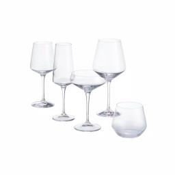Home Decorators Collection Genoa 18.5 oz. Lead-Free Crystal Stemless Wine Glasses, Set of 8 thumbnail 8