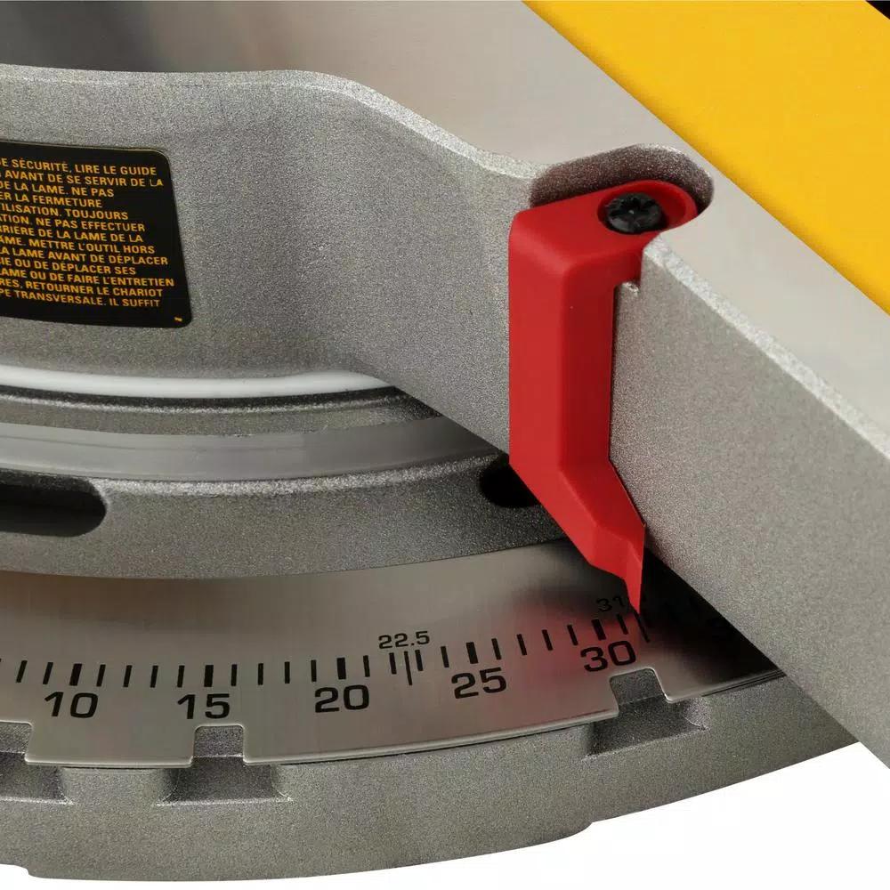 DEWALT 12 in. 15 Amp Sliding Compound Miter Saw with Heavy-Duty Stand Kit