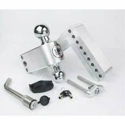 Weigh Safe 180 Hitch by Weigh Safe Chrome Tow Ball Edition Adjustable Ball Mount thumbnail 2