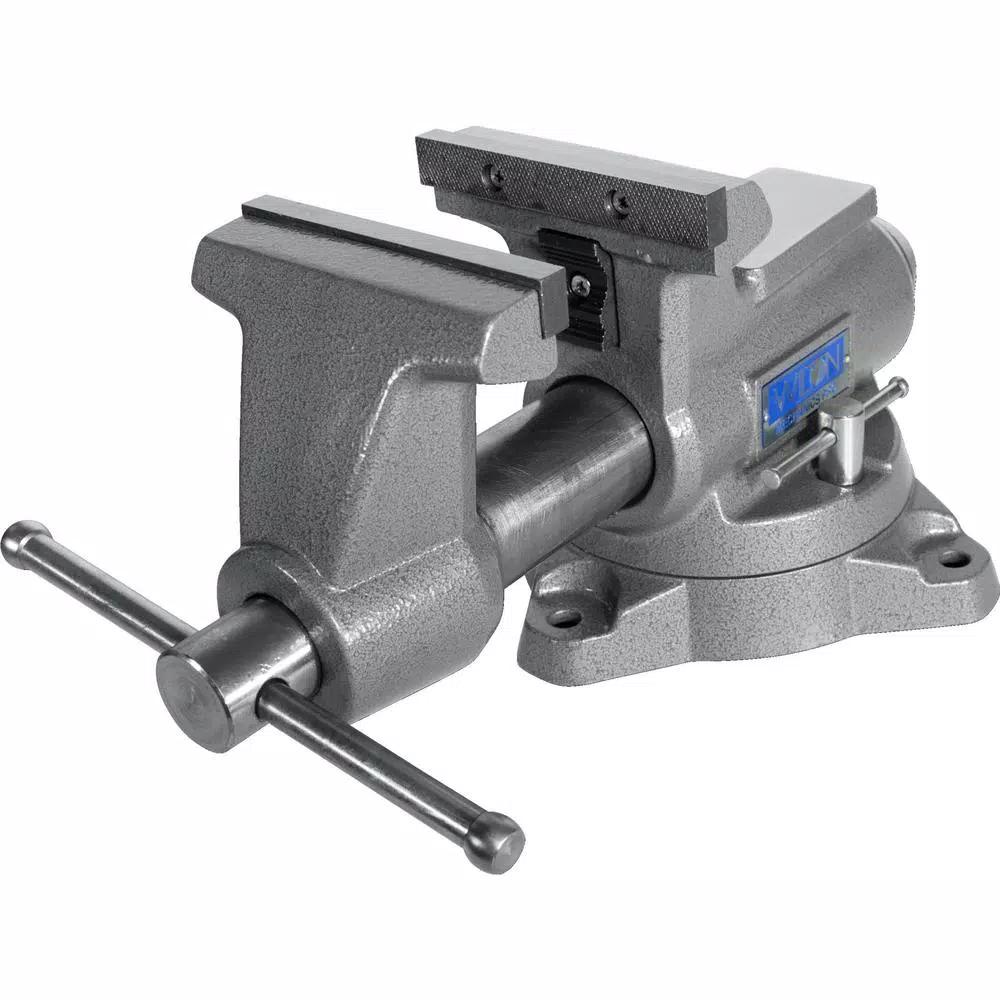 Wilton 855M Mechanics Pro Vise, 5.5 in. Bench Vise with 360° Swivel Base