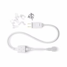 DEERPORT DECOR 16 ft. Soft White LED Rope Light 360° Directional Shine, Indoor/Outdoor Decoration (2-Pack) thumbnail 6