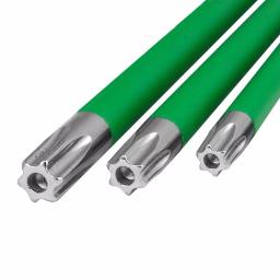 Freeman 9-Piece Extra Long Arm Torx Key Set, Chrome Vanadium Steel, T10-T50 thumbnail 3