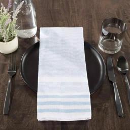 Unbranded Weymouth Home 8-Pack 100% Cotton Striped Kitchen Hand Towels thumbnail 3