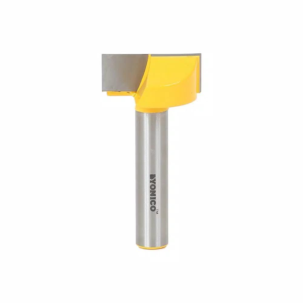 Yonico 1-1/2 in. Diameter Bottom Cleaning Carbide Tipped Router Bit, 1/2 in. Shank