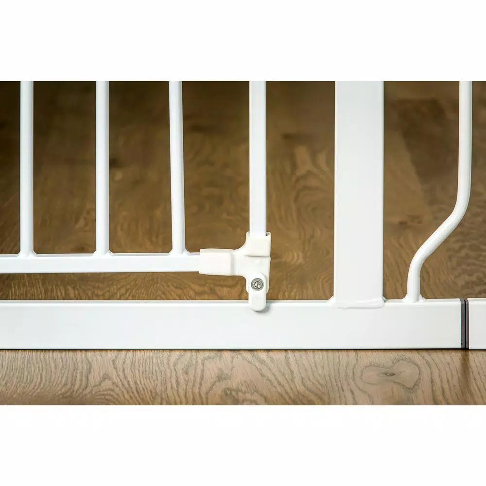 Regalo Easy Step 30" Metal Walk-Through Baby Gate, Pressure or Wall Mount