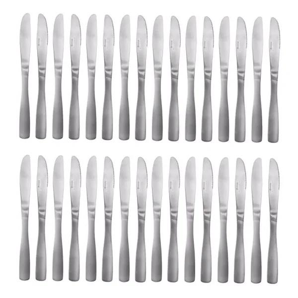 Gibson Home Classic Profile 36-Piece Stainless Steel Dinner Knife Set, Silver