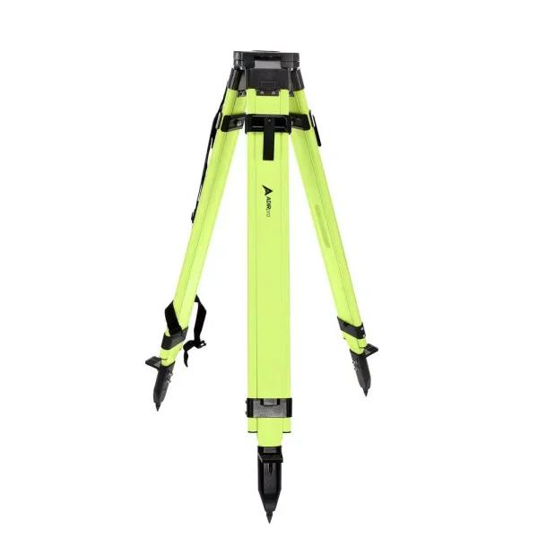 AdirPro High Visibility Green Heavy-Duty Aluminum Survey Tripod with Quick Clamp