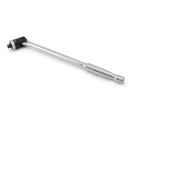 TITAN 24 in. 1/2 in. Drive Ratcheting Breaker Bar with 180 Degree Swivel Head