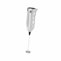 GEFU Stainless Steel Handheld Milk Frother, 16,000 RPM Battery Powered Whisk thumbnail 1