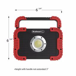 Stalwart 750 Lumens COB LED Work Light with Rotating Handle thumbnail 2
