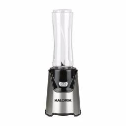 Kalorik Personal Blender, 400-Watt Single Speed Stainless Steel Blender with 2 Tritan 20 oz. Bottles thumbnail 3