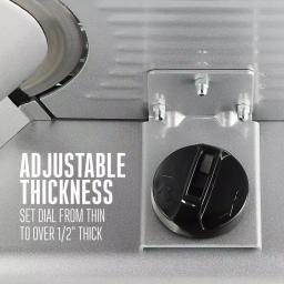 Weston Realtree Edge 200-Watt Meat Slicer with 7.5 in. Stainless Steel Blade and Camouflage Cover thumbnail 6