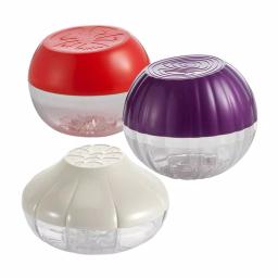 Hutzler Pro-Line 3-Piece Food Saver Set: Onion, Tomato, and Garlic Storage Containers thumbnail 5