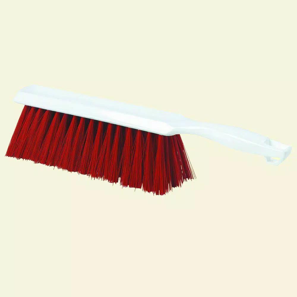Carlisle Sparta Spectrum 13 in. Red Polyester Counter and Bench Brush (Case of 12)