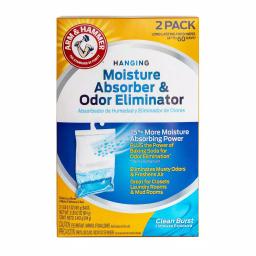 Arm & Hammer Moisture Absorber and Odor Eliminator, Clean Burst Scent, 16 oz. (2-Pack) thumbnail 4