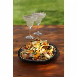Nordic Ware 365 Grilling 10.125 in. Stainless Steel Sizzle and Serve Pan, Black and Stainless Steel thumbnail 2