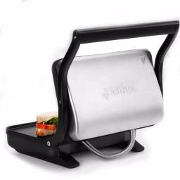 Holstein Housewares 70 sq. in. Stainless Steel Non-Stick Electric Griddle thumbnail 2
