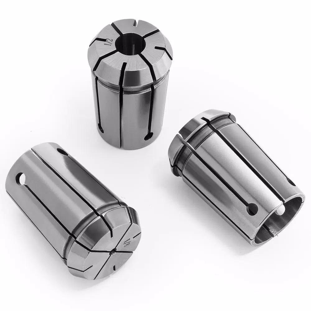 Stark 8-Piece Quick Change Spring Collet Chuck Set with MT3 Shank Holder, 1/8 in. to 1 in.