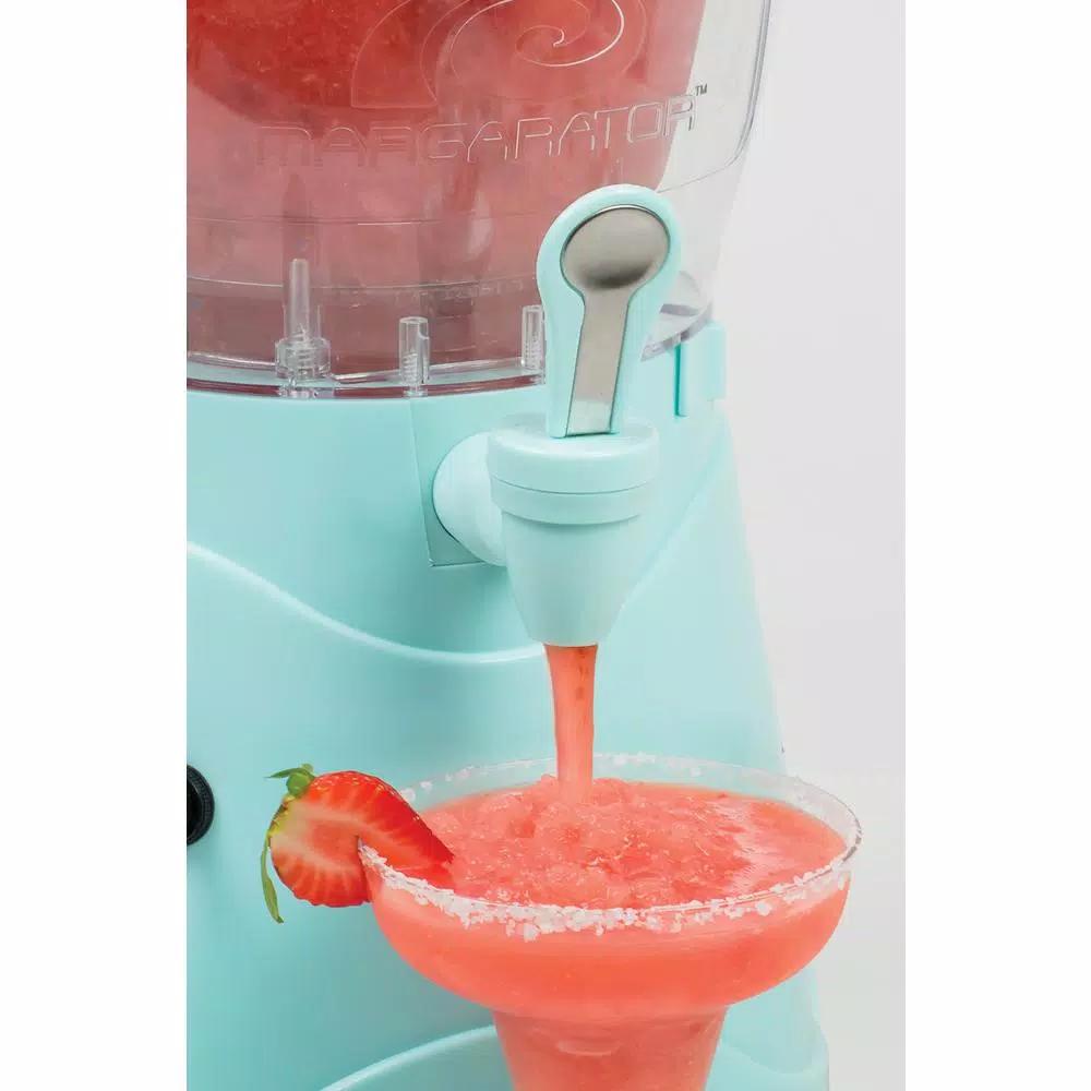 Nostalgia Aqua Margarita Maker 128 oz. Frozen Drink Machine, 500W Ice Crusher