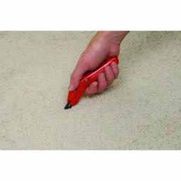 ROBERTS Professional Carpet Knife with Push Button and Built-in Blade Storage thumbnail 2