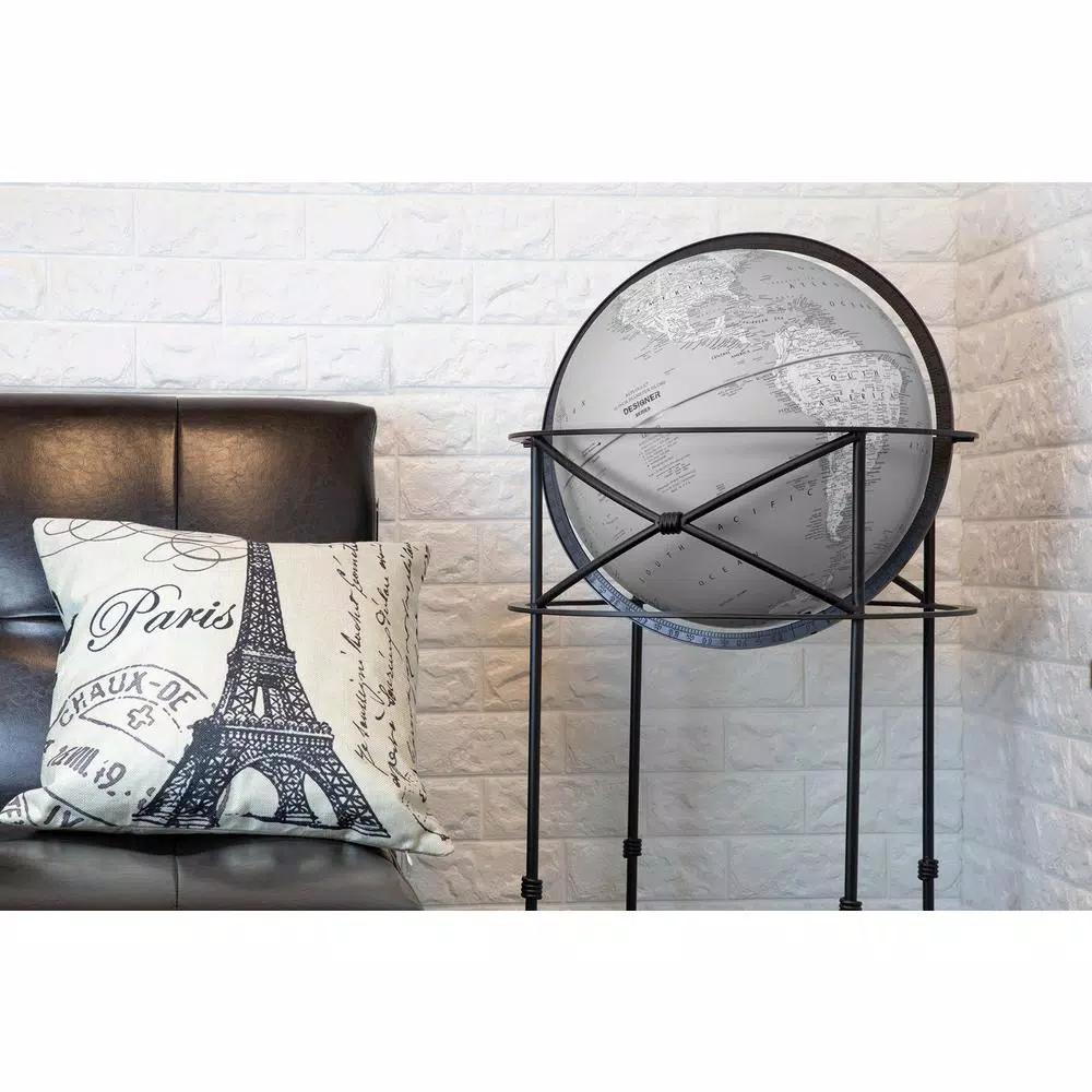 Replogle Dawson 16 in. Standing Floor Globe - Political Design