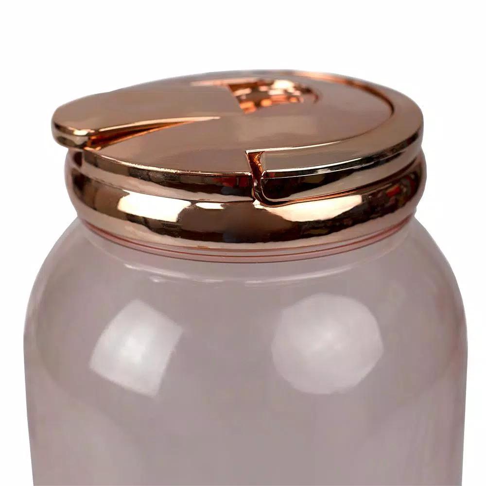 Unbranded 1 Gal. Plastic Beverage Dispenser with Spigot - Gold Beverage Serveware