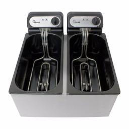 Chard Double Deep Fryer, 6L Capacity, Dual 1500W Tanks with 2 Baskets thumbnail 5