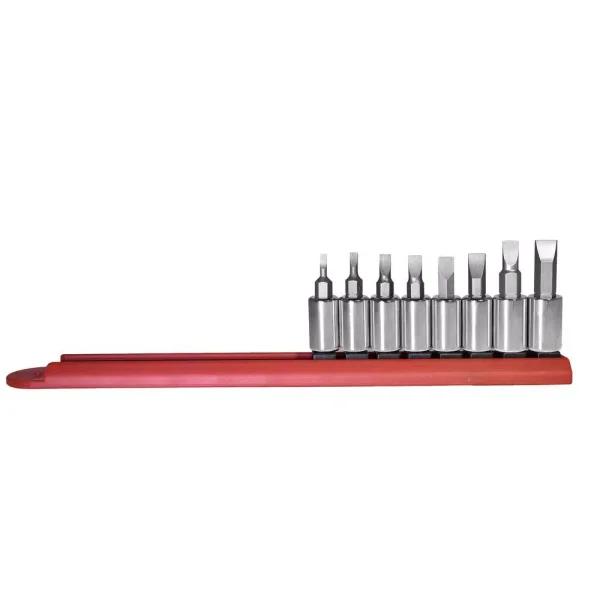 Mayhew 10-Piece Torx Tamper Resistant Socket Bit Set, S2 Tool Steel & Alloy Steel