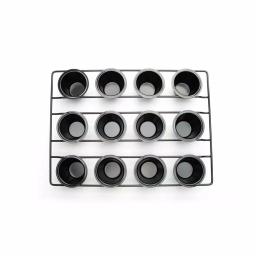Fox Run Non-Stick Mini Popover Pan, 12-Cup Carbon Steel Bakeware thumbnail 3