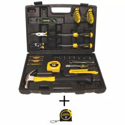 Stanley 65-Piece Home Tool Kit with Bonus FATMAX 6 ft. Keychain Pocket Tape Measure thumbnail 1