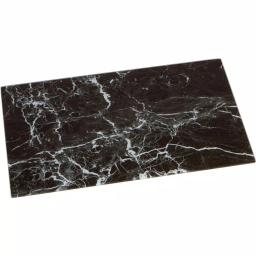 Trademark Innovations 20-3/8 in. Tempered Glass Stove Burner Cover and Cutting Board, Black thumbnail 2