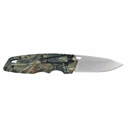 Milwaukee FASTBACK Camo Stainless Steel Folding Knife with 2.95 in. Drop Point Blade thumbnail 3