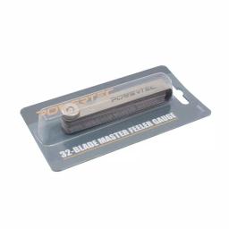 POWERTEC 32-Blade Feeler Gauge Set, Dual Marked Imperial and Metric, 0.0015-0.035 in. thumbnail 2