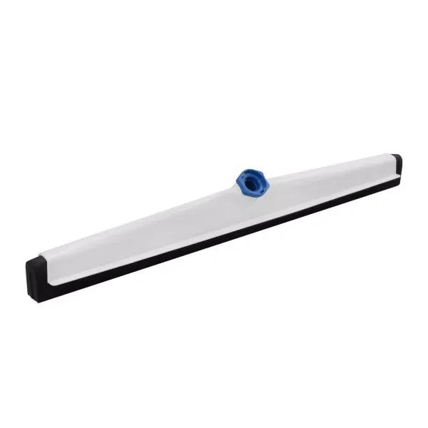 Unger 22 in. Foam Rubber Floor Squeegee with Lightweight Plastic Base, Threaded Connection