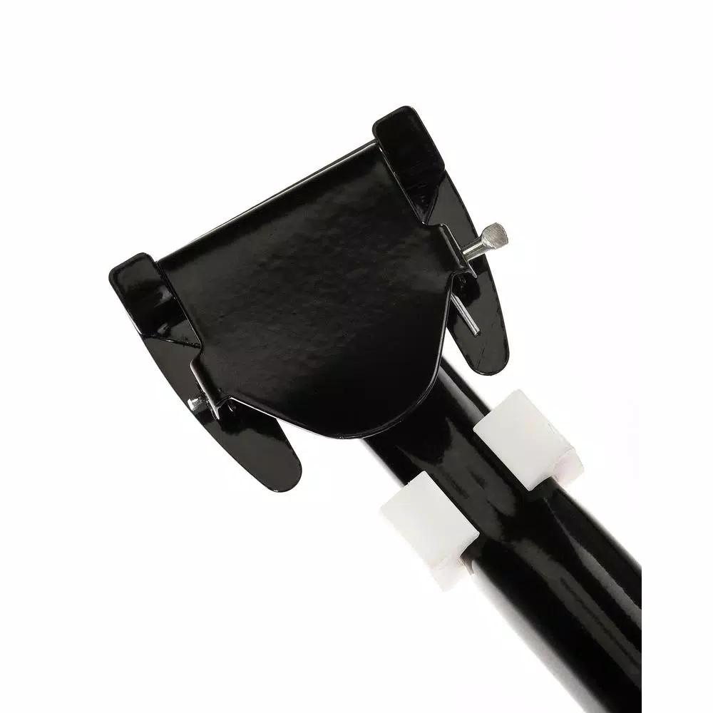 Alpine Industries 48 in. Cotton Dust Mop Set with 60 in. Telescopic Iron Handle