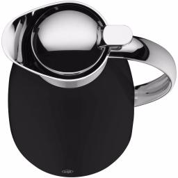 Alfi Gusto Glass Vacuum Carafe, 1.06 Qt. Black Lacquered Metal Thermal Server thumbnail 2