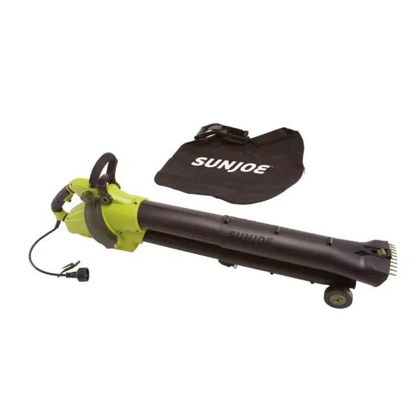 Sun Joe 13 Amp Variable-Speed All-in-One Electric Blower, Vacuum, and Mulcher, 200 MPH, 615 CFM