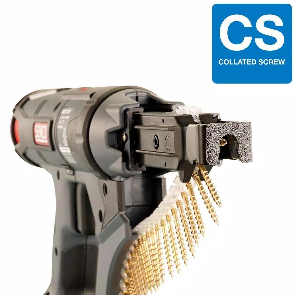 Senco DS212 18V Cordless Brushless Screw Gun with 2 Batteries and Charger