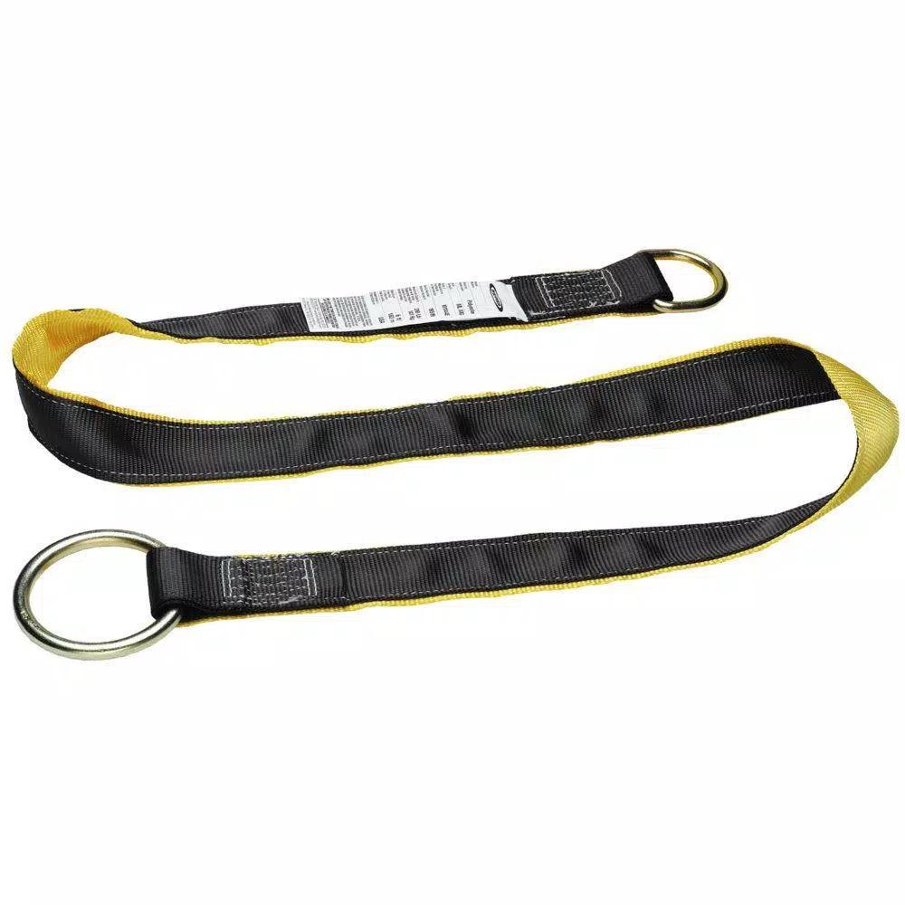 WERNER Upgear 6 ft. Cross Arm Strap with Polyester Webbing, O-Ring, and D-Ring