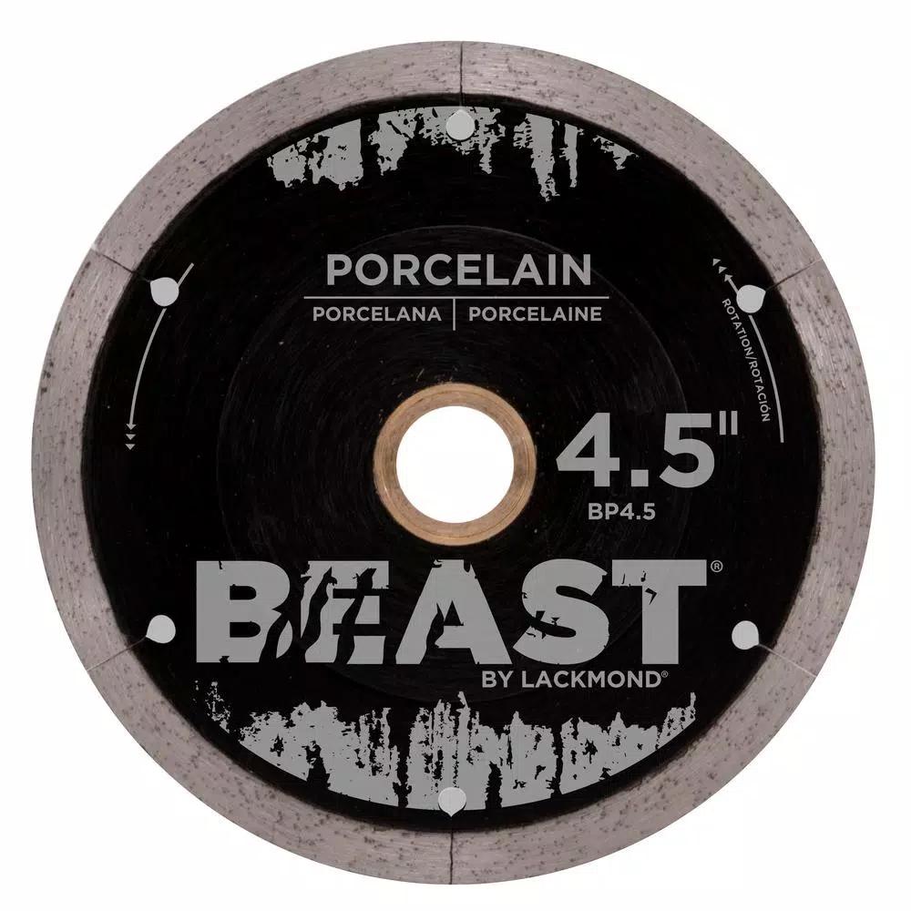 Beast Pro Series 4.5 in. Wet Porcelain Diamond Blade for Tile and Stone