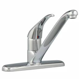 American Standard Reliant+ Single-Handle Kitchen Faucet with Side Sprayer, Polished Chrome thumbnail 4